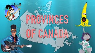 Provinces of Canada | Provinces of Canada Song for Kids | Marky Monday