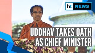 Watch: Uddhav Thackeray takes oath as Maharashtra CM, 6 others as ministers