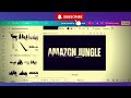 steps to design stunning amazon jungle inspired text effects in canva.