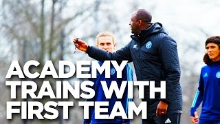 NYCFC Academy Trains With First Team | INSIDE TRAINING