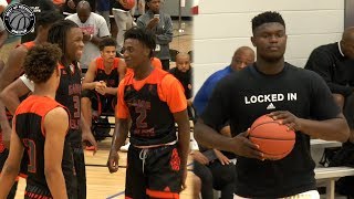 Zion Williamson vs the Best AAU Team in the Nation!  Highlights from Adidas Gaun