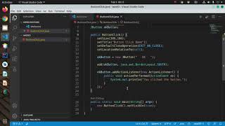 Basic Java Swing Event Handling