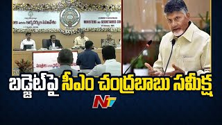 CM Chandrababu Review Meeting With Officials on AP Budget | Ntv