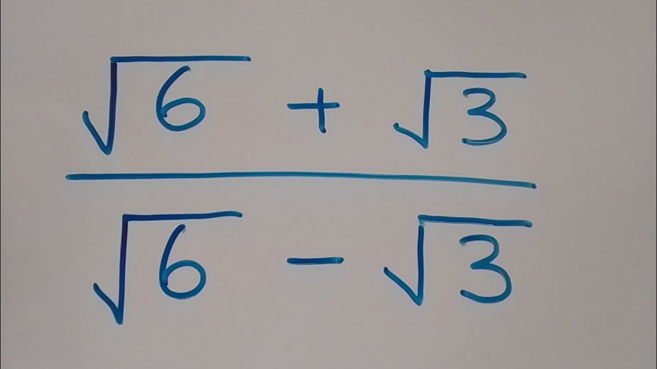 Nice Square Root Math Simplification Youtube