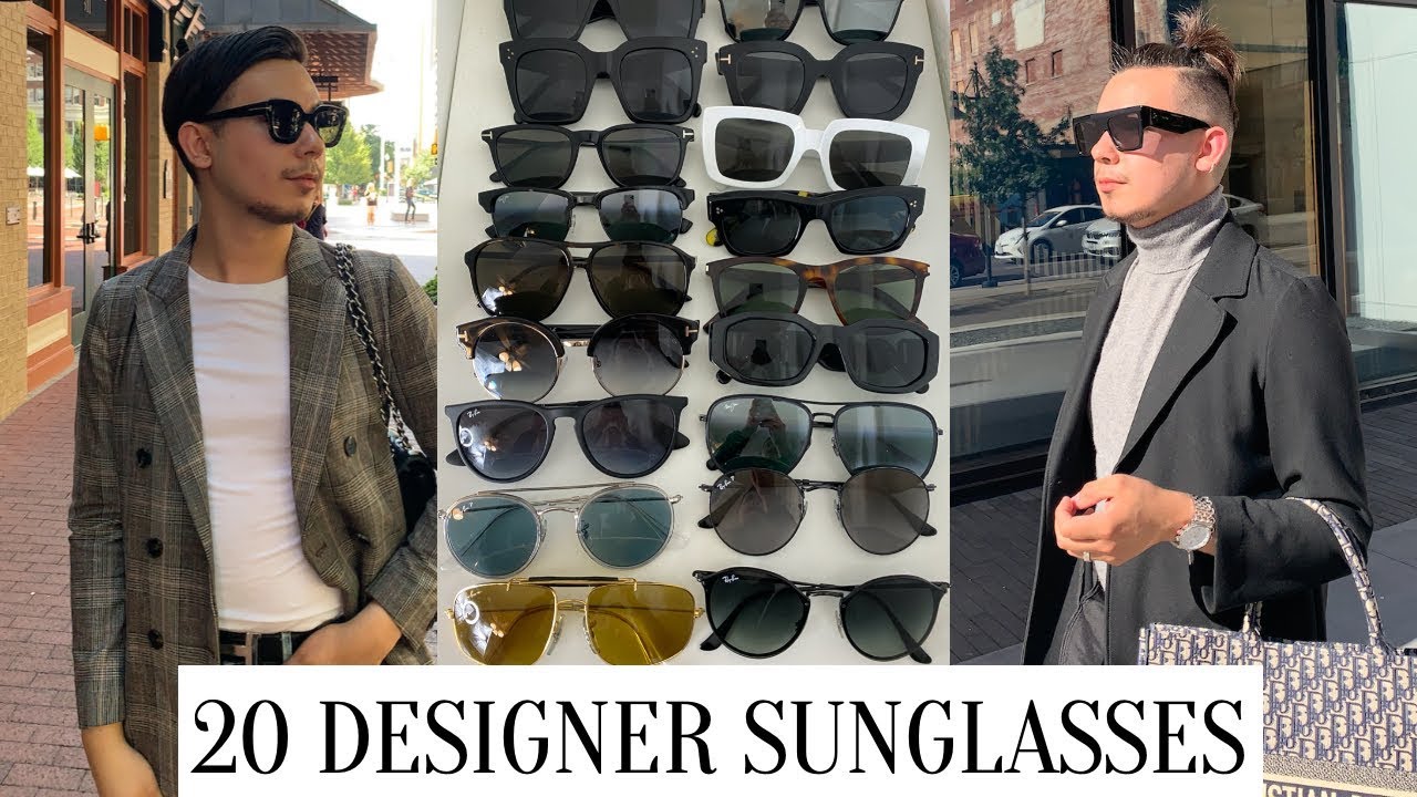 DESIGNER SUNGLASSES COLLECTION | BEST & WORST - YouTube