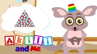 Jifunze kuchora maumbo na Bush Baby | Akili and Me | Video kwa watoto Jifunze kuchora maumbo na Bush Baby | Akili and Me | Video kwa watoto