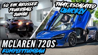 McLaren 720S - FLAMMEN ESKALATION | Komplettumbau | Aulitzky Tuning