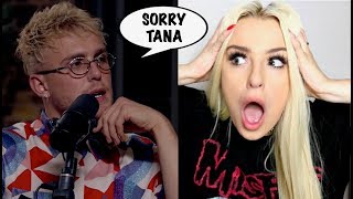 Jake Paul admits to cheating on Tana mongeau