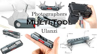 Multi-Tool for Photography, Tripod Allen key screwdriver, Ulanzi PT-18 Wrench for DSLR Camera Gadget