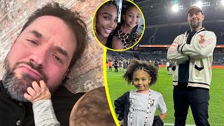 Serena Williams Shows Her Daughters Olympia \u0026 Adira Love With Her Dad  - That Will Melt Your Heart!🥰