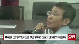 Rappler CEO's cyber libel case sparks debate on press freedom