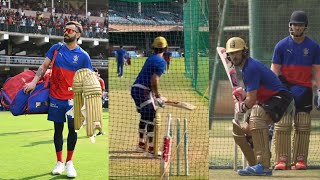Virat Kohli, Faf du Plessis, Maxwell and RCB's Practice Session Today in Bengaluru before IPL 2024