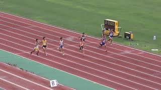 ３年男子100m準決勝3組 千葉県中学総体 R01