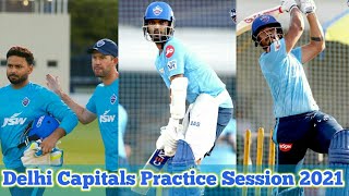 Delhi Capitals Practice Session For Ipl 2021 | IPL 2021 | Prithvi Shaw Batting | Rishabh Pant