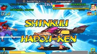 Burning Fists -X- (USA) VS alanmargolies88 (USA) 5/3/2024, 19:23:43 #fightcade2 #online #mvsc