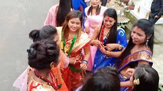 Tharu Wedding Dance At Belsi Chitwan | Binam Chaudhary