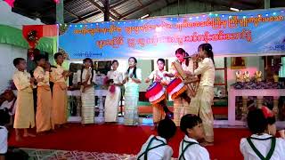 တပည့်လေးများရဲ့ ရိုးရာအိုးစည်လက်စွမ်းပြ