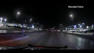 Dashcam video: Glendale police pursuit that ended near River Hills | FOX6 News Milwaukee