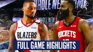 PORTLAND TRAILBLAZERS VS. HOUSTON ROCKETS - FULL GAME HIGHLIGHTS | 2019-20 NBA SEASON