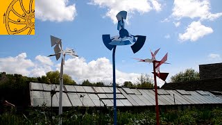 Kinetic Wind Sculptures by Ivan Black