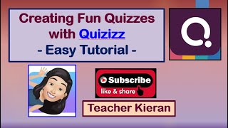 Creating Fun Quizzes with QUIZIZZ | Easy Tutorial