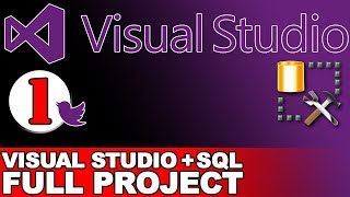 Create DB - Visual Studio full project connected with SQL Data Base - Part 01