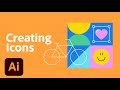 Build an Icon Set With a Unified Look in Illustrator | Adobe Creative Cloud