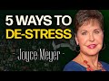 Joyce Meyer Motivational - 5 Ways to De-Stress | Powerful Tips for Finding Peace