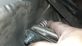 Nissan Sentra installed catalytic converter manifold exhaust.