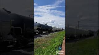 CSX CN freights action CSX NS Locomotive at Ridgefield Park NJ