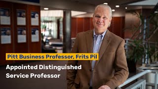 Pitt Business Professor, Frits Pil