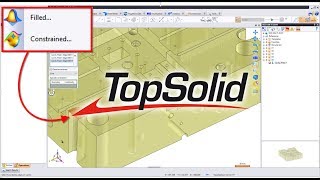 TopSolid 7 : การปูพื้นผิวบนชิ้นงาน แบบง่ายๆ (What's new 2019)