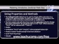 JavaScript Training Tutorial String Properties and Methods