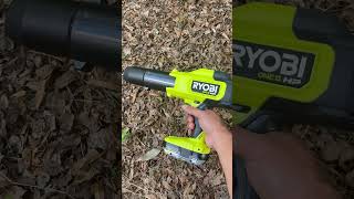 Ryobi 18v Brushless 220 CFM 140 MPH Compact Blower!