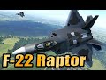 F-22 Raptor In Game - User Mission - War Thunder