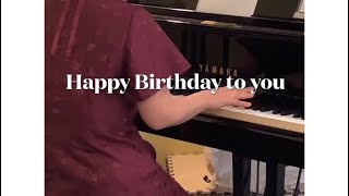 Happy Birthday to you(piano) #shorts