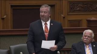 Let's Roll! ALS ambassador Eddy Lefrançois recognized in Ontario Legislative Assembly