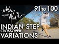 Breakdance Toprock tutorial • 100/100 Indian Step Crossover Variations • Bboy MeditRock