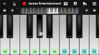 Tere Naam Humne Kiya Hai - Easy Mobile Piano Tutorial | Jarzee Entertainment
