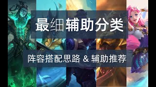 【lol手游】最细辅助分类阵容搭配思路一学就会 【向暖】