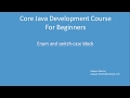 3. Enum and switch-case block