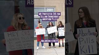 We Protested CVS for Selling Dangerous Abortion Pills | Kristan Hawkins & Isabel Brown