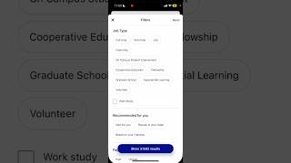 Handshake 101: How to Search for Jobs/Internships (Mobile)