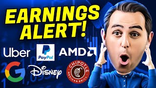 AMD, Google, Uber, Disney, Chipotle + Stock Market Movements