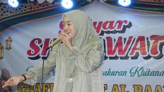 Gebyar Sholawat Bersama Ustadzah Natasya Emylia Hidayat (AKSI Indosiar 2022)Dari Mojokerto JawaTimur