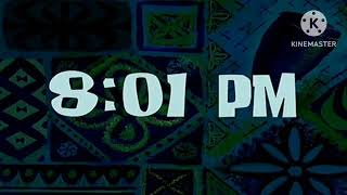 8:01 PM | Spongebob Time Cards