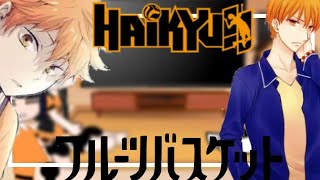 Karasuno team react to Hinata future as Kyo sohma || haikyuu x fruit basket react ft:coach ukai