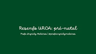 Resenfo URCA: pré-natal