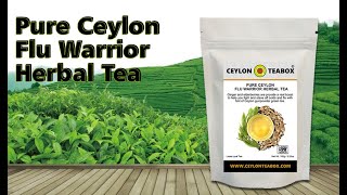 Pure Ceylon Flu Warrior Herbal Tea