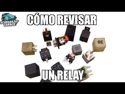 Como Conectar Un Relay Asi Recupere Un Relay Scarabajo Garage 2019